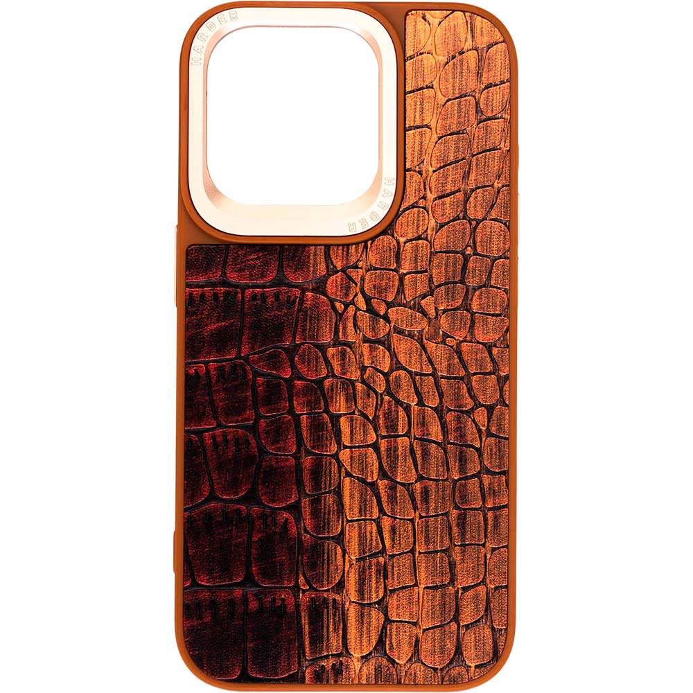Чохол ARMORSTANDART Harder Glamorous Croco для Apple iPhone 14 Pro Max Magma (ARM76776)