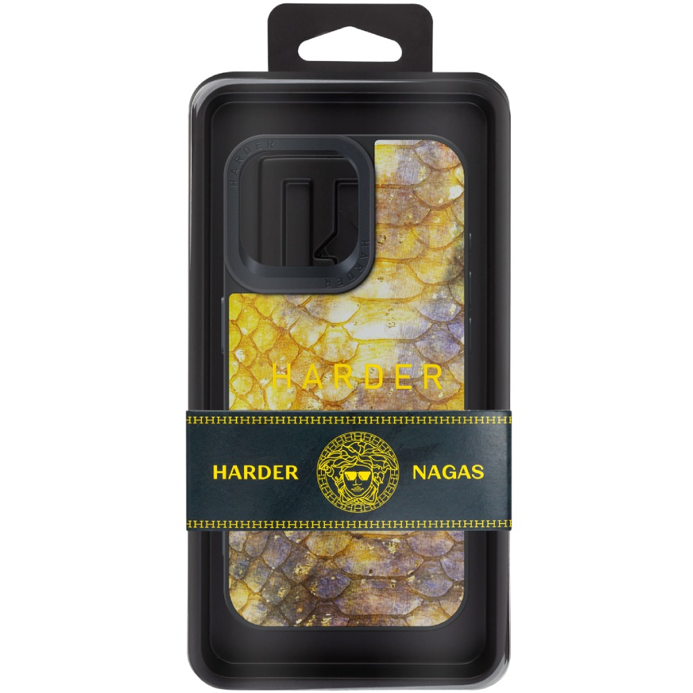 Чохол ARMORSTANDART Harder Nagas для Apple iPhone 15 Pro Max Yellow (ARM76741) Тип чохол-накладка