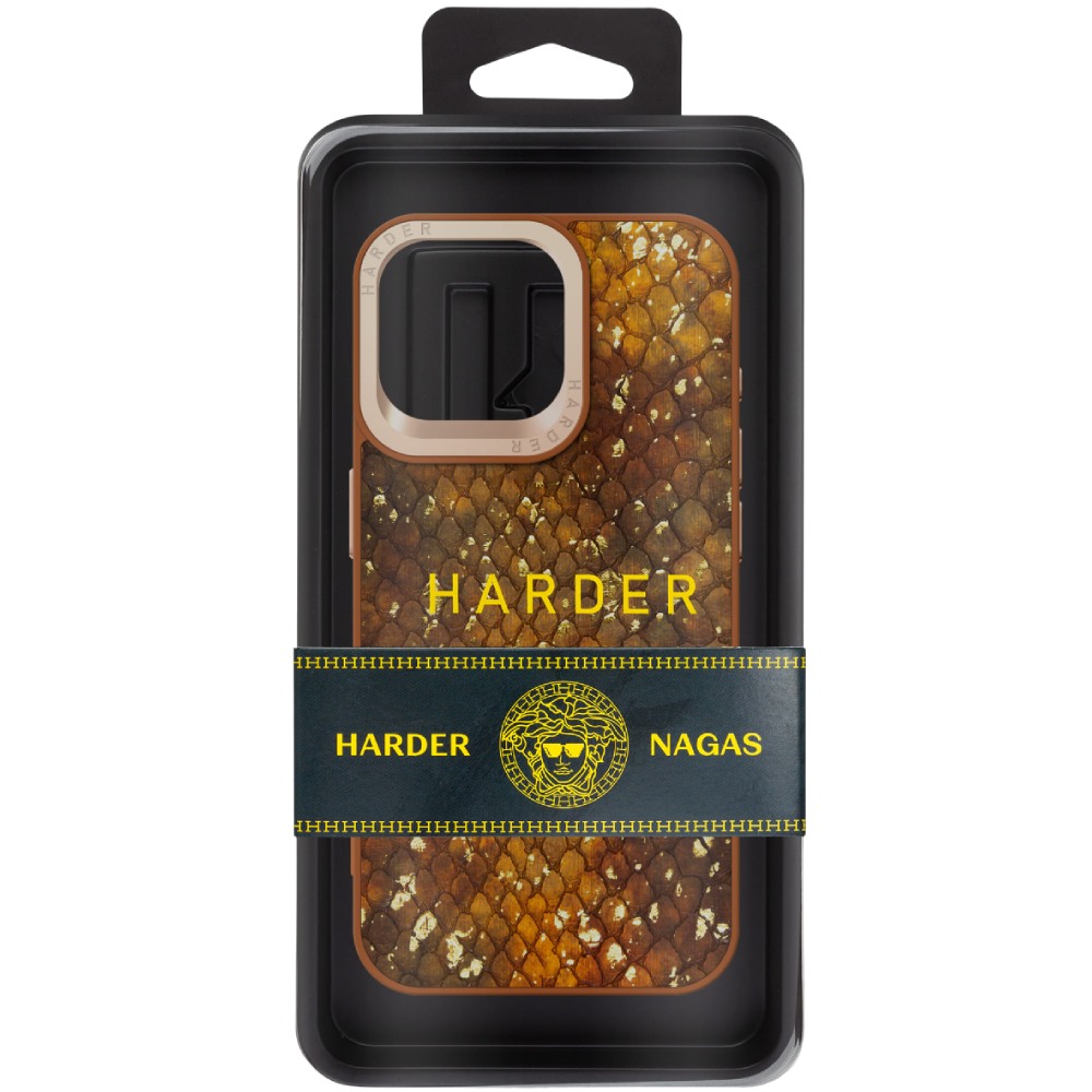 Чохол ARMORSTANDART Harder Nagas для Apple iPhone 15 Pro Max Brown (ARM76745) Тип чохол-накладка
