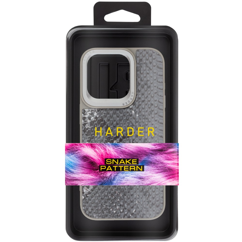 Чохол ARMORSTANDART Harder Snake Pattern для Apple iPhone 14 Pro Grey Silver (ARM76810) Тип чохол-накладка