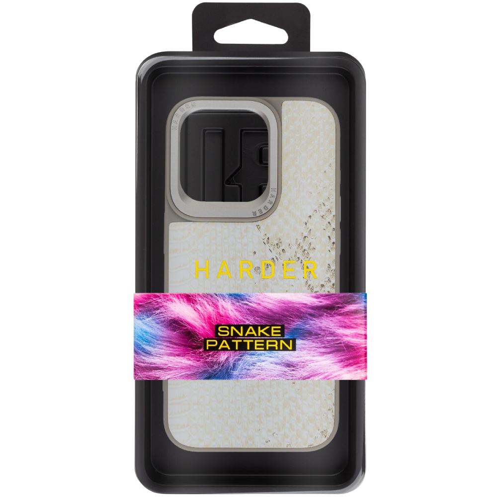 Чехол ARMORSTANDART Harder Snake Pattern для Apple iPhone 14 Pro White Cream (ARM76807) Тип чехол-накладка