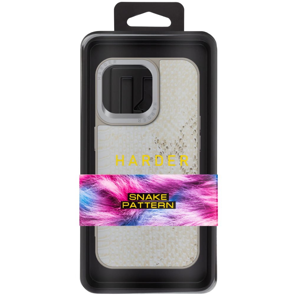 Чехол ARMORSTANDART Harder Snake Pattern для Apple iPhone 14 Pro Max White Cream (ARM76813) Тип чехол-накладка