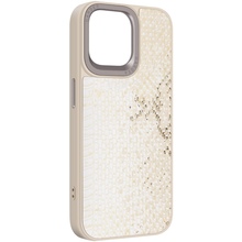 Чехол ARMORSTANDART Harder Snake Pattern для Apple iPhone 14 Pro Max White Cream (ARM76813)