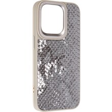 Чохол ARMORSTANDART Harder Snake Pattern для Apple iPhone 15 Pro Grey Silver (ARM76798)