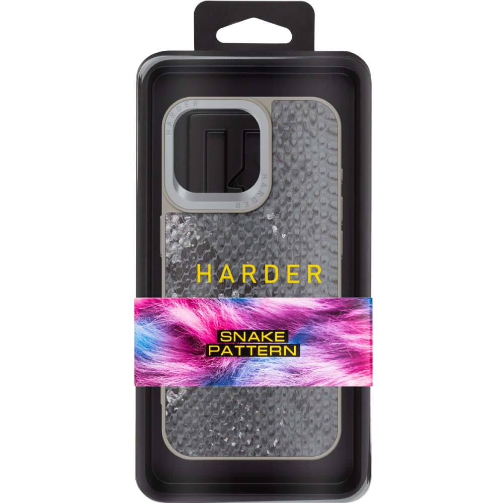 Чохол ARMORSTANDART Harder Snake Pattern для Apple iPhone 15 Pro Max Grey Silver (ARM76804) Тип чохол-накладка