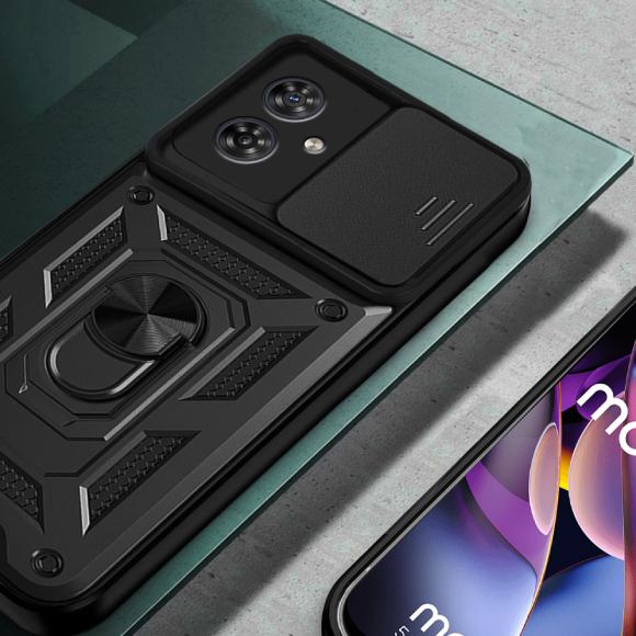 Чехол BECOVER Military для Motorola Moto G54/G54 Power Black (711002) Тип чехол-накладка