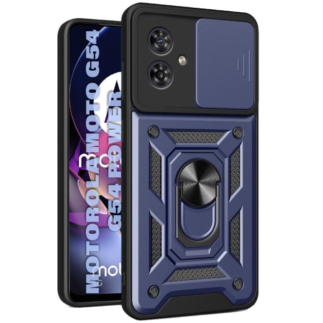 Чохол BECOVER Military для Motorola Moto G54/G54 Power Blue (711003) Чохол BECOVER Military для Motorola Moto G54/G54 Power Blue (711003)