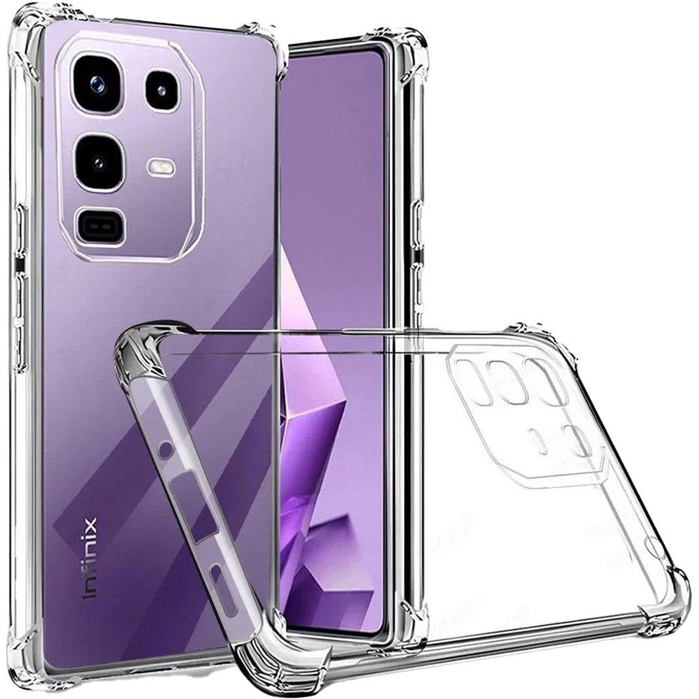 Чехол BECOVER Anti-Shock для Infinix Note 50 Pro Plus Clear (713497) Чехол BECOVER Anti-Shock для Infinix Note 50 Pro Plus Clear (713497)