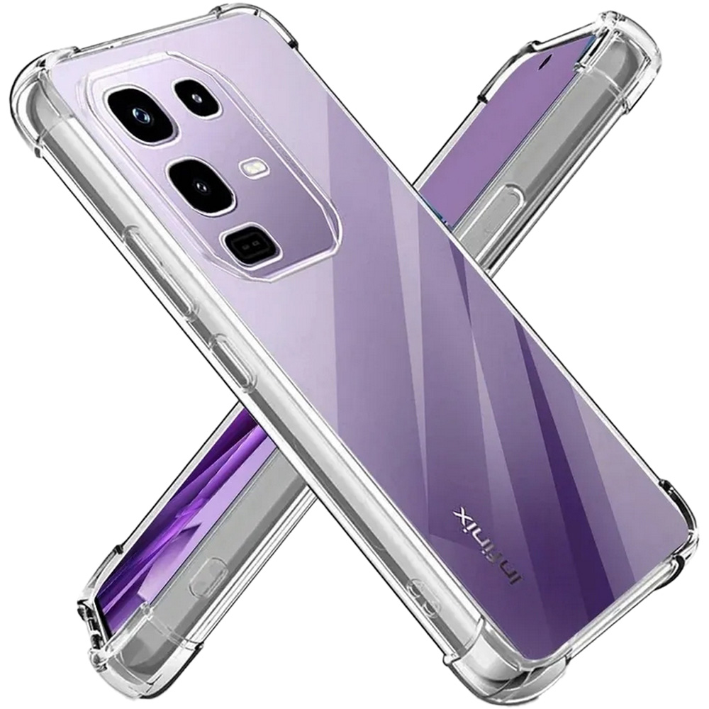Чехол BECOVER Anti-Shock для Infinix Note 50 Pro Plus Clear (713497) Тип чехол-накладка