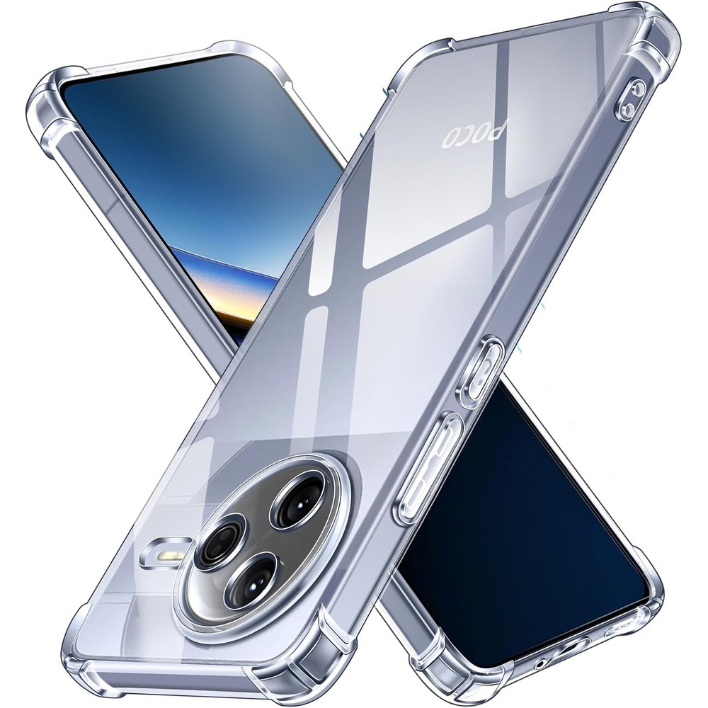 Чехол BECOVER Anti-Shock для Poco F7 Pro Clear (713499) Чехол BECOVER Anti-Shock для Poco F7 Pro Clear (713499)