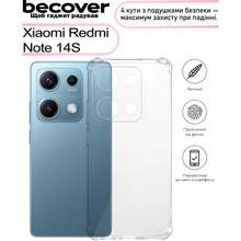 Чехол BECOVER Anti-Shock для Xiaomi Redmi Note 14S Clear (713500)