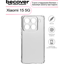 Чохол BECOVER Anti-Shock для Xiaomi 15 5G Clear (713501)