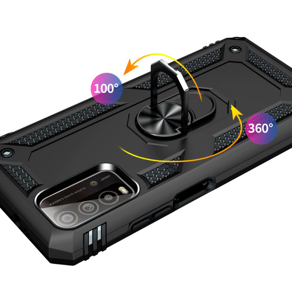 Чехол BECOVER Military для Xiaomi Redmi 9T/Poco M3 Black (706646) Совместимость по модели Poco M3