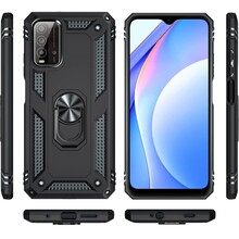 Чехол BECOVER Military для Xiaomi Redmi 9T/Poco M3 Black (706646)