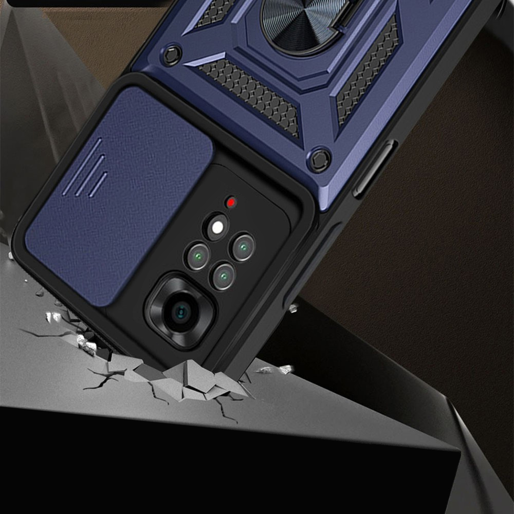 Чехол BECOVER Military для Xiaomi Redmi Note 11 4G/10 2021/10 2022 Blue (708228) Совместимость по модели Xiaomi Redmi Note 11