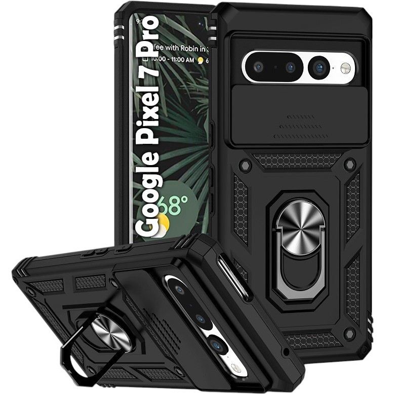 Чохол BECOVER Military для Google Pixel 7 Pro Black (708828) Чохол BECOVER Military для Google Pixel 7 Pro Black (708828)