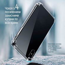 Чехол COLORWAY AntiShock для Samsung Galaxy S25 Edge Clear (CW-CTASSG937)