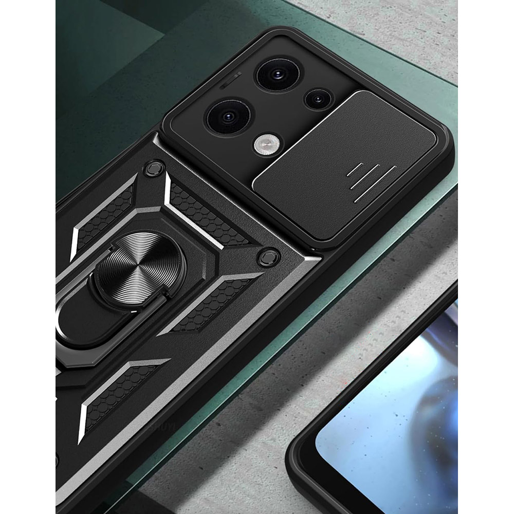 Внешний вид Чехол BECOVER Military для Xiaomi Redmi Note 14S Black (713546)