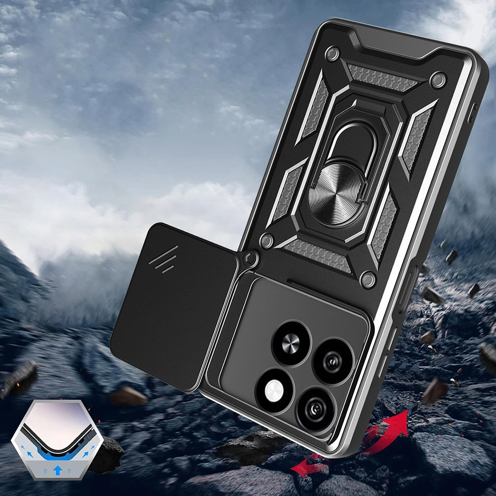 Чохол BECOVER Military для ZTE Blade A55 Black (713550) Тип чохол-накладка
