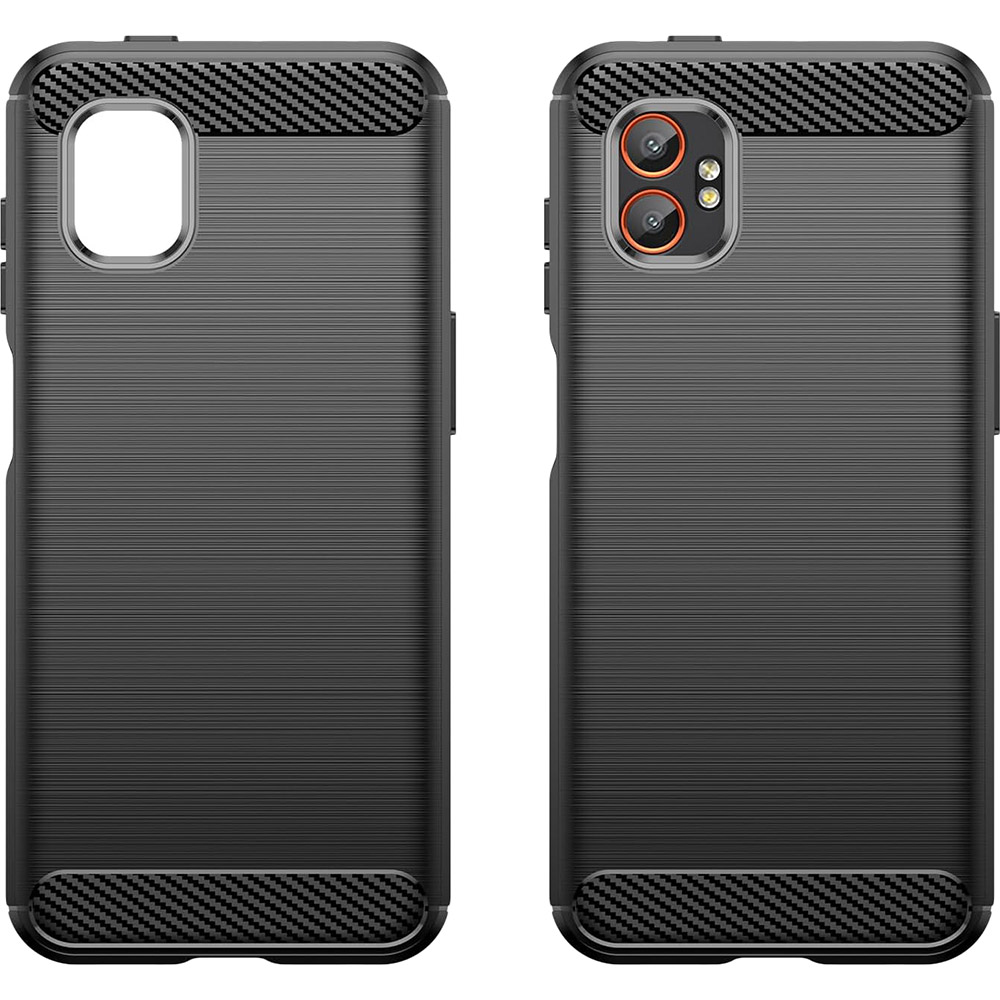 Чохол BECOVER Carbon Series Samsung Galaxy XCover7 Pro SM-G766B Black (713559) Сумісність за моделлю Samsung Galaxy XCover7 Pro