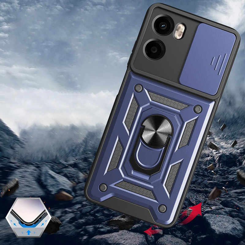 Чохол BECOVER Military для Motorola Moto G05/E15 Blue (713528) Колір синій