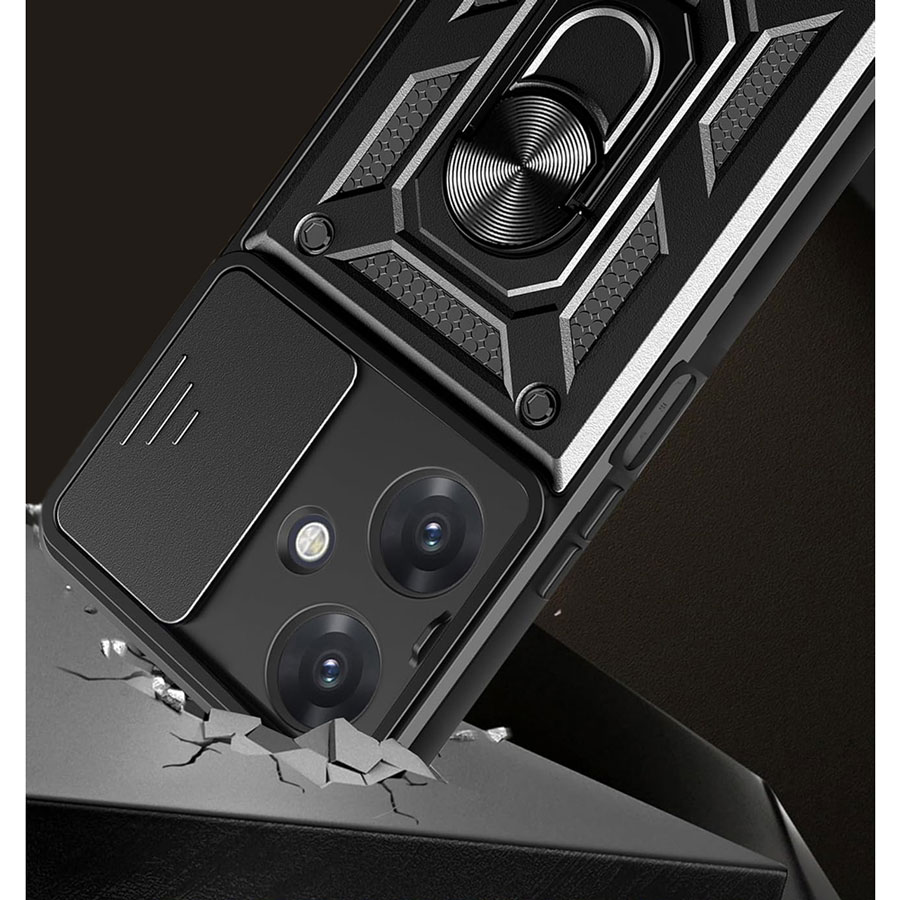 Чохол BECOVER Military для Realme Note 60/60X Black (713537) Колір чорний