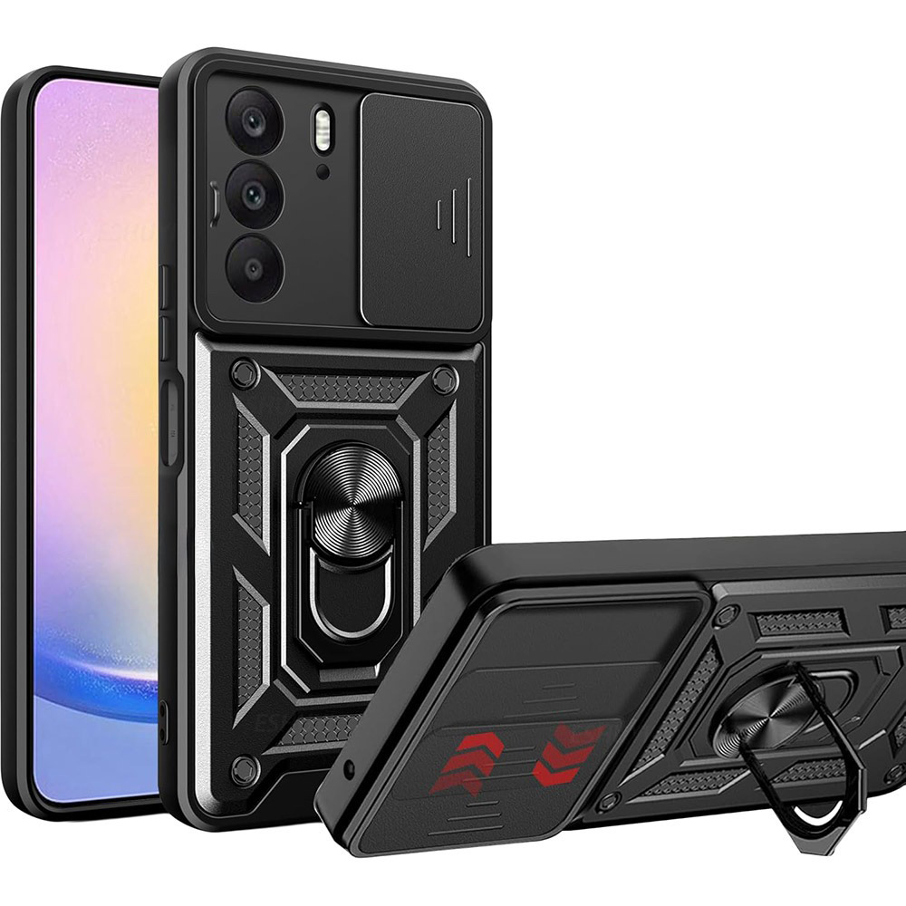 Чехол BECOVER Military для Realme C75 Black (713539) Совместимость по модели Realme C75 4G