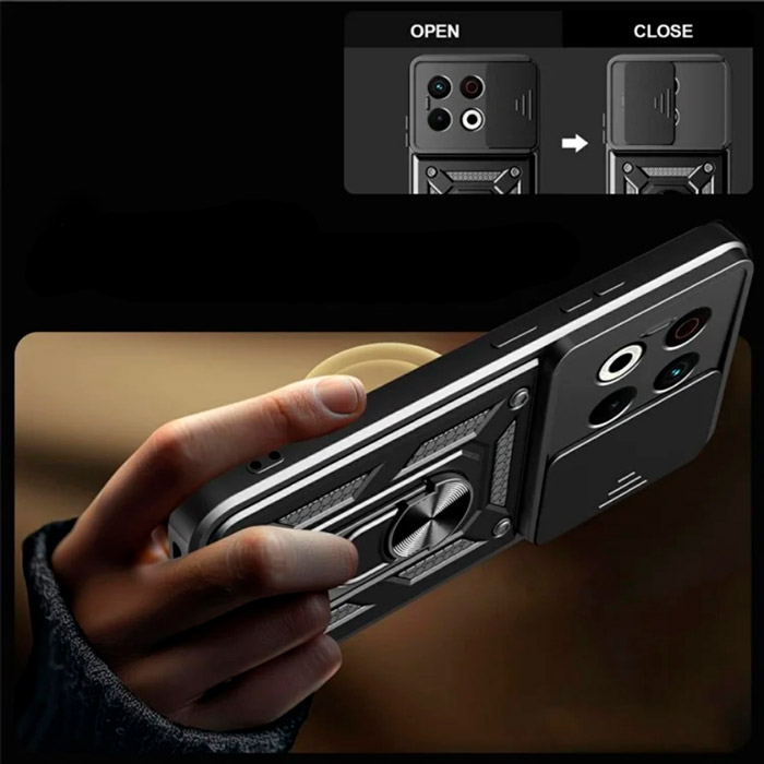 Чохол BECOVER Military для Tecno Spark 30 Pro (KL7) Black (713542) Колір чорний