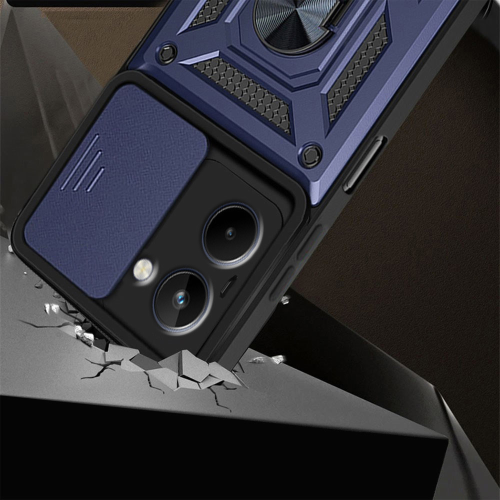 Зовнішній вигляд Чохол BECOVER Military для Xiaomi Redmi A5/Poco C71 Blue (713544)
