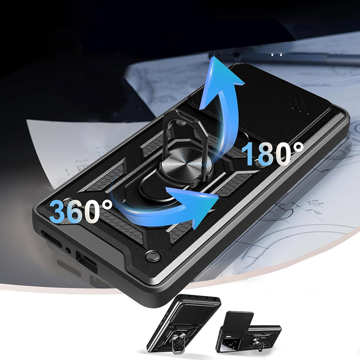 Чохол BECOVER Military для Nubia V70 Black (713534) Тип чохол-накладка