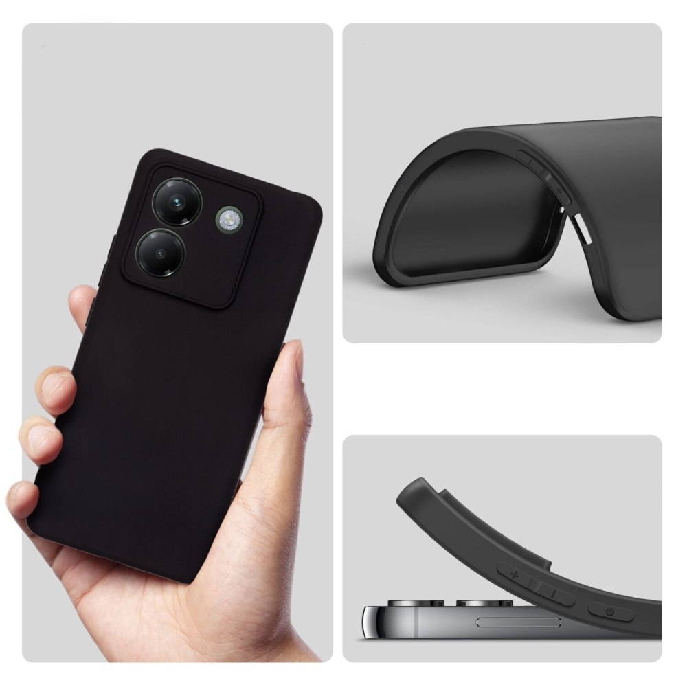 Чехол BECOVER Poco M7 Pro 5G Black (713654) Цвет черный