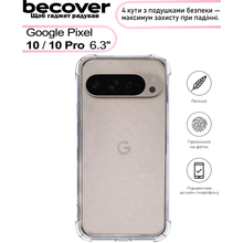 Чохол BECOVER Anti-Shock для Google Pixel 10/10 Pro Clear (713673)