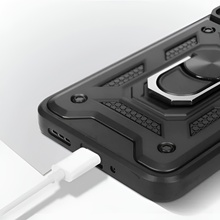 Чехол BECOVER Military для Tecno Spark Go 2025/ Pop 9 4G (KL4h) Black (713680)