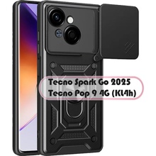 Чехол BECOVER Military для Tecno Spark Go 2025/ Pop 9 4G (KL4h) Black (713680)