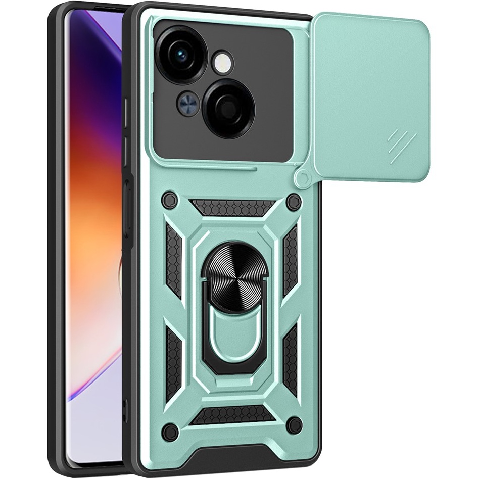 Чехол BECOVER Military для Tecno Spark Go 2025/ Pop 9 4G (KL4h) Dark Green (713681) Чехол BECOVER Military для Tecno Spark Go 2025/ Pop 9 4G (KL4h) Dark Green (713681)