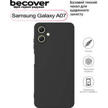 Чехол BECOVER для Samsung Galaxy A07 SM-A075 Black (713685)