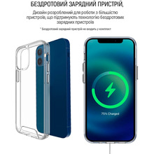 Чохол COLORWAY Space Series Samsung Galaxy S25 Edge Transparent (CW-CSSSG937)