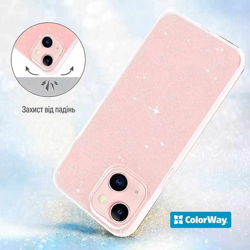 Чохол COLORWAY TPU-Shine для Samsung Galaxy S25 FE Transparent (CW-CTSSG731) Колір прозорий