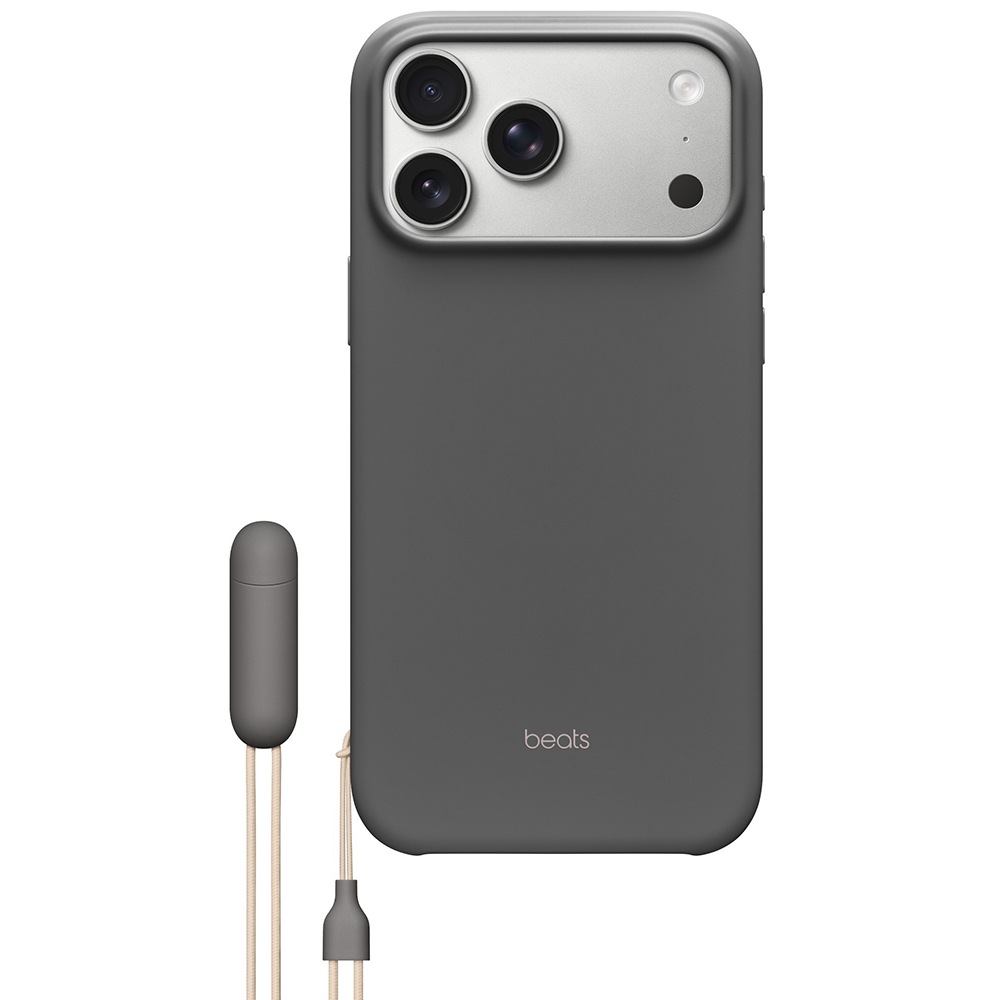 Чехол APPLE Beats для iPhone 17 Pro Max Kickstand MagSafe Camera Control Granite Gray (MGY94LL/A) Чехол APPLE Beats для iPhone 17 Pro Max Kickstand MagSafe Camera Control Granite Gray (MGY94LL/A)