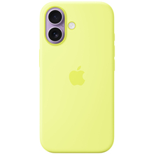 Чохол APPLE для iPhone 17 Silicone Case with MagSafe Neon Yellow (MGEV4ZM/A)
