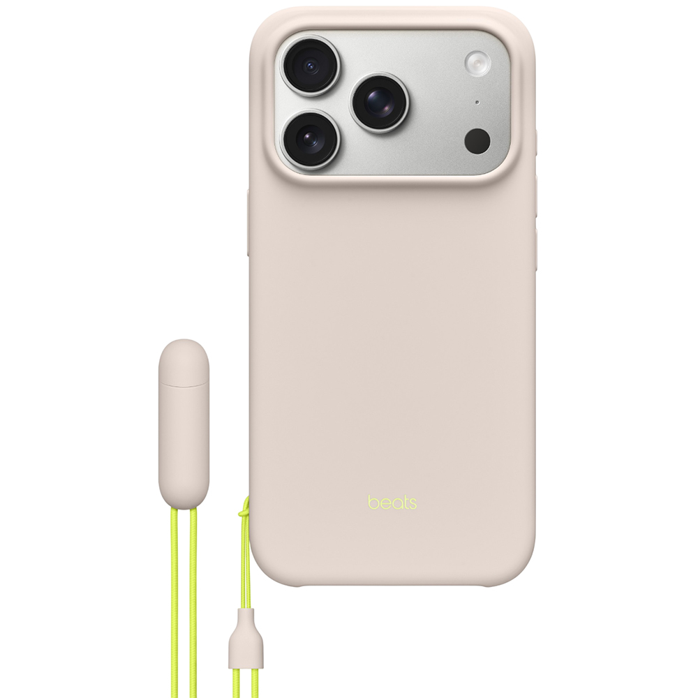 Чехол BEATS для iPhone 17 Pro Kickstand Case MagSafe Camera Control Lime Stone (MGTN4LL/A)