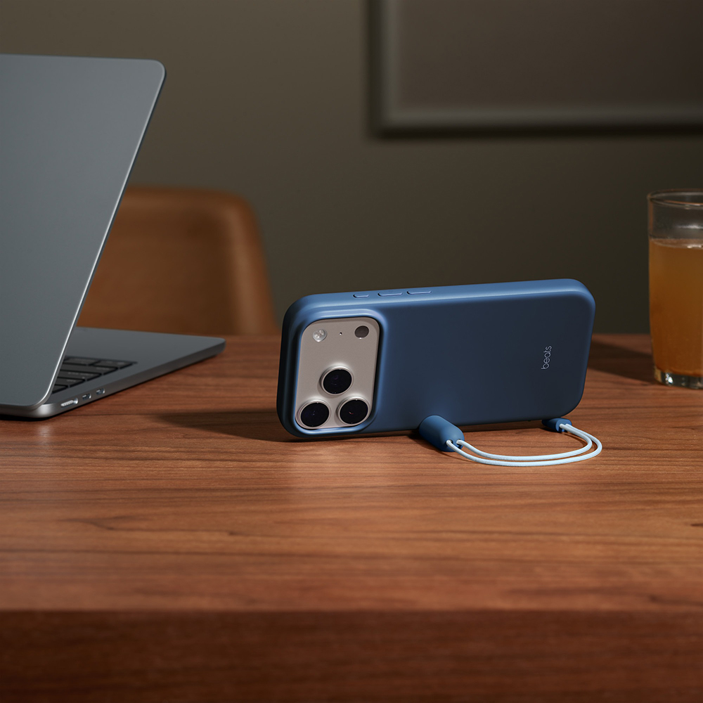 Чехол BEATS для iPhone 17 Pro Kickstand Case MagSafe Camera Control Bedrock Blue (MGTP4LL/A) Цвет синий