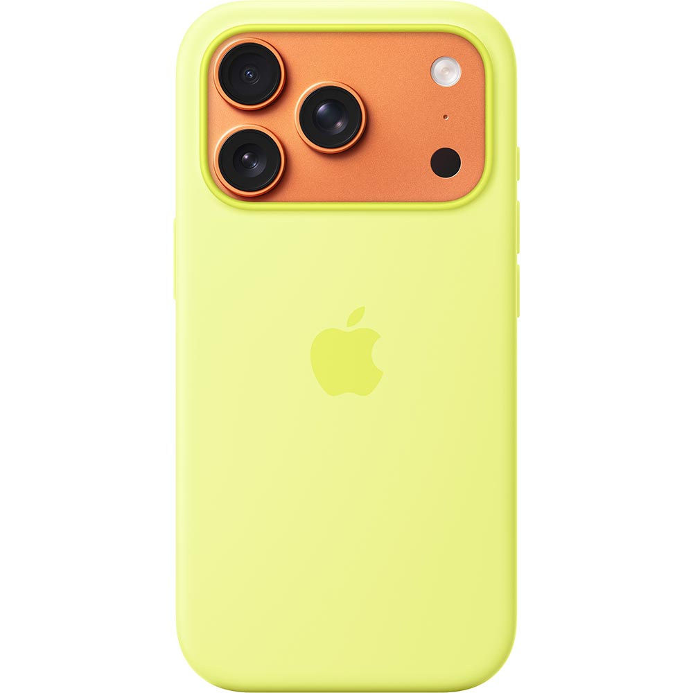 Чохол APPLE для iPhone 17 Pro Silicone Case MagSafe – Neon Yellow (MGFF4ZM/A) Тип чохол-накладка