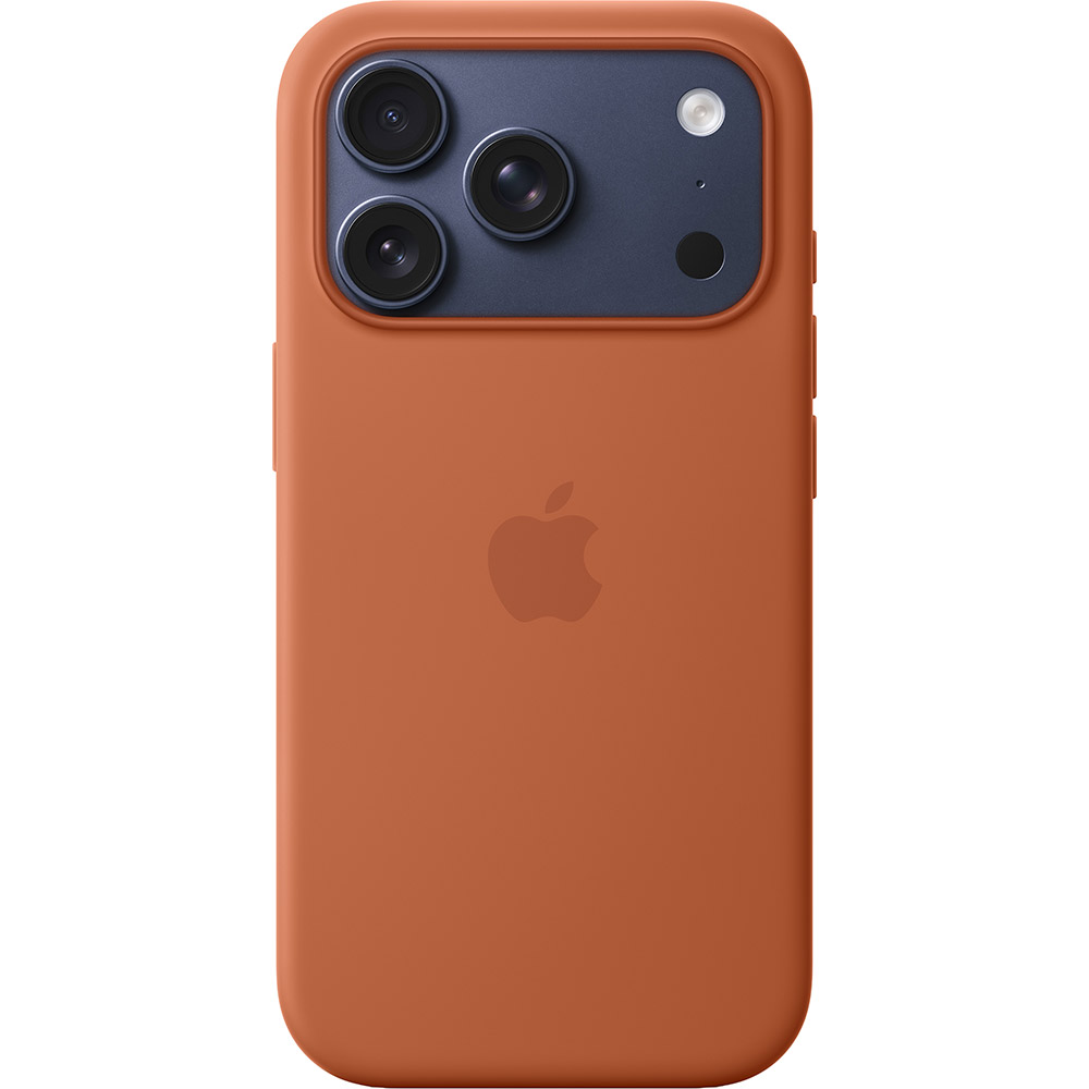 Чохол APPLE для iPhone 17 Pro Silicone Case MagSafe Terra Cotta (MGFJ4ZM/A) Чохол APPLE для iPhone 17 Pro Silicone Case MagSafe Terra Cotta (MGFJ4ZM/A)
