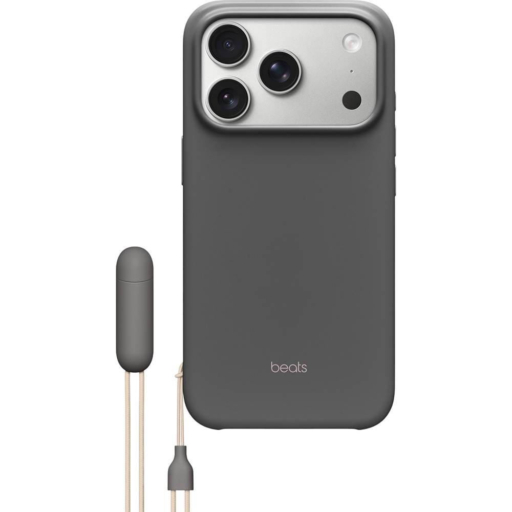 Чехол BEATS iPhone 17 Pro Kickstand Case MagSafe Camera Ctrl. Granite Gray (MGY74LL/A)
