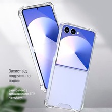 Чохол COLORWAY Acrylic TPU для Samsung Galaxy Flip 7 Clear (CW-CATSMF766)