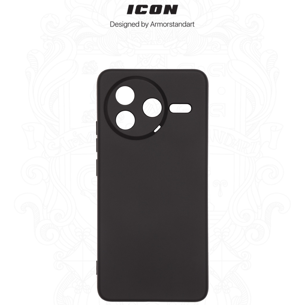 Чохол ARMORSTANDART ICON для Xiaomi Poco F7 Pro Camera cover Black (ARM80361) Тип чохол-накладка