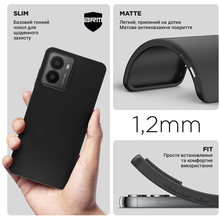 Чохол ARMORSTANDART Matte Slim Fit для HMD Fusion Black (ARM84355)