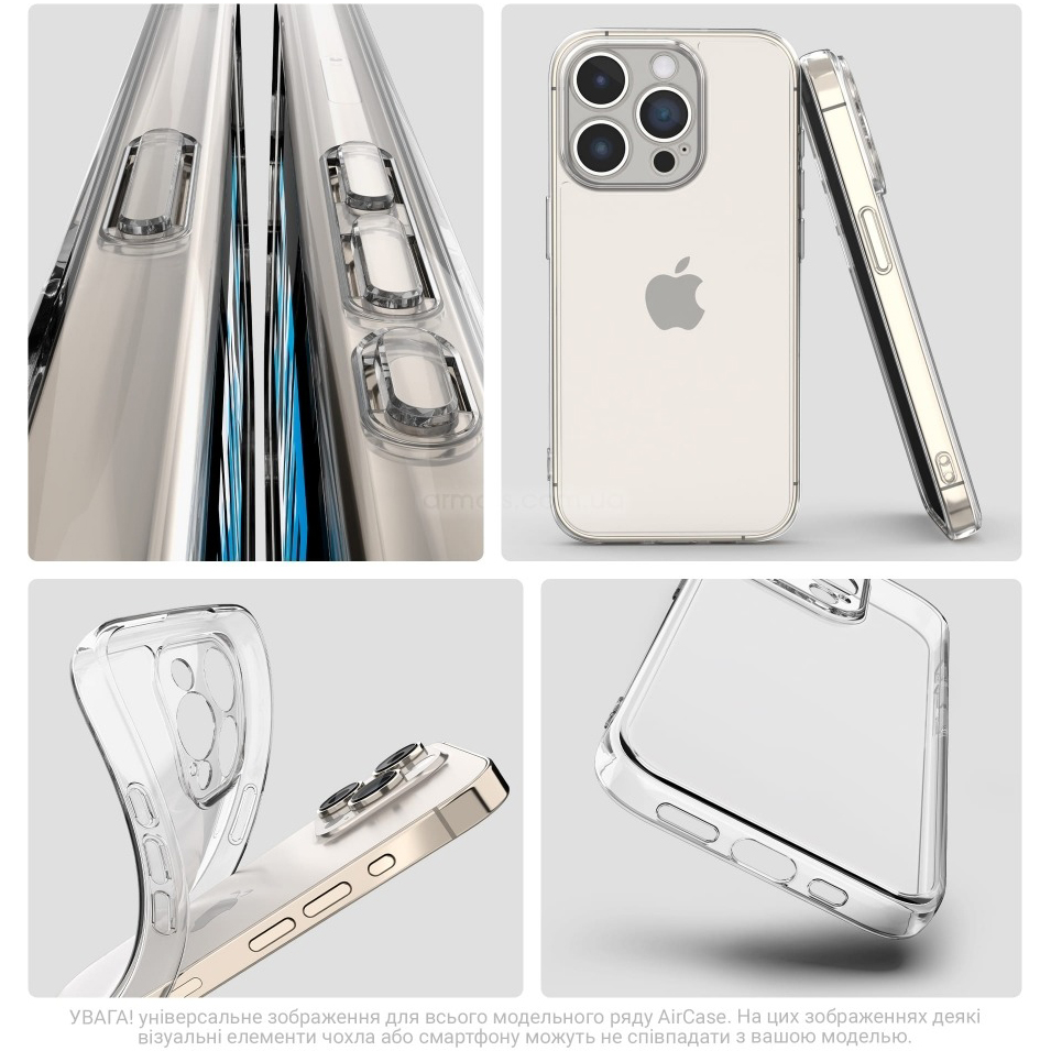 Чехол ARMORSTANDART Air для Infinix Note 50 Pro 4G Camera cover Clear (ARM84727) Тип чехол-накладка