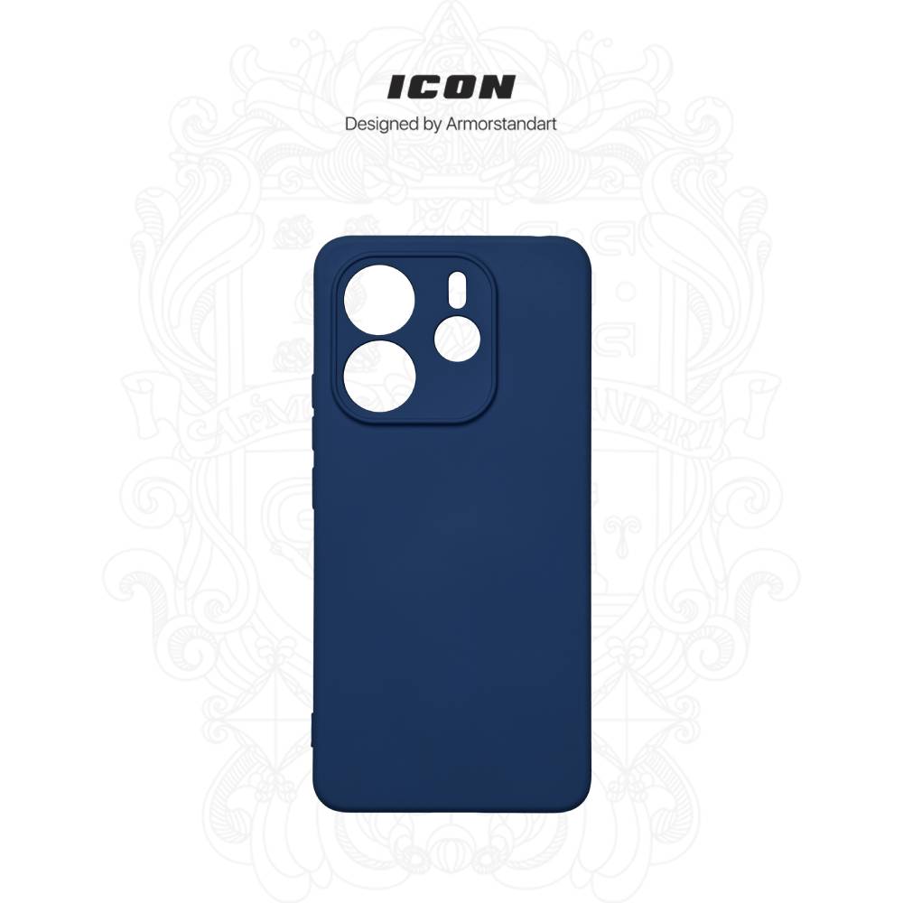 Чехол ARMORSTANDART ICON для Xiaomi Redmi Note 14 4G Camera Cover Dark Blue (ARM79816) Тип чехол-книжка